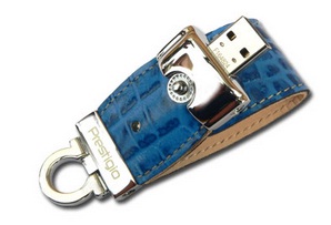 USB Promo Leather Metal MDKS069 Usb drive