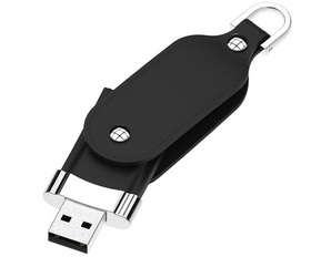 USB Promo Leather Metal MDKS076 Usb drive