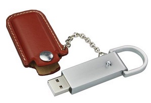 USB Promo Leather Metal MDKS077 Usb drive