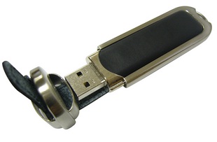 USB Promo Leather Metal MDKS079 Usb drive