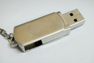 USB Promo Metallic Swivel Usb drive