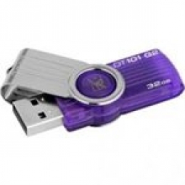 DataTraveler 101 Gen 2 32GB USB 2.0 Flash Drive (Purple) [Item Discontinued]