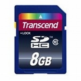 8GB SDHC  (CLASS 10) [Item Discontinued]