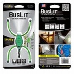 BUGLIT - GREEN CLEAR BODY/WHITE LED [Item Discontinued]