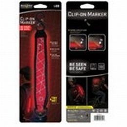 CLIP-ON MARKER - RED W/WAVE PATTERN [Item Discontinued]