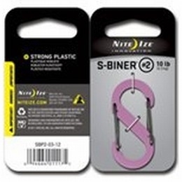 S-BINER PLASTIC SIZE #2 - PINK PKG [Item Discontinued]