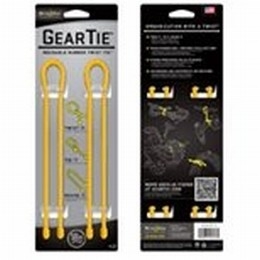 GEAR TIE 18-YELLOW 2PK [Item Discontinued]