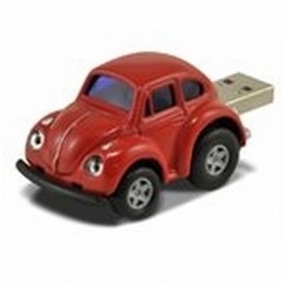 4GB USB BEETLE RED AUTODRIVE [Item Discontinued]