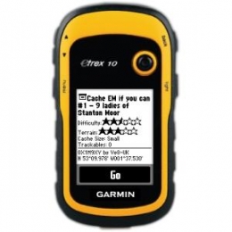 eTrex 10 GPS handheld - Yell/b [Item Discontinued]