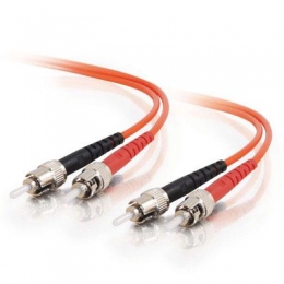 1M Duplex MM Fiber Optic Cable [Item Discontinued]
