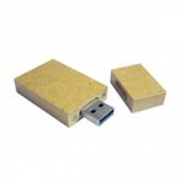 Eco Friendly USB Key - 512MB - Recycled paper with magnetic cap [Item Discontinued]