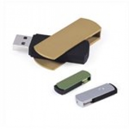 Large Swivel USB Key - 2GB - with 1 Colour Logo [Item Discontinued]