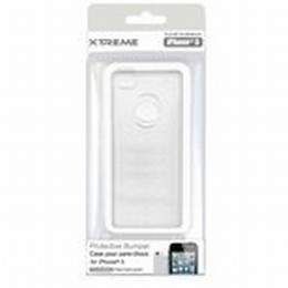 XTREME PROTECTIVE BUMPER CASE FOR THE IPHONE 5 WHITE [Item Discontinued]