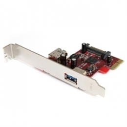 StarTech IO PEXUSB3S11 2Port PCI Express SuperSpeed USB 3.0 Card Retail 1 Internal 1 External [Item Discontinued]