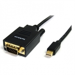 StarTech Cable MDP2VGAMM6 6 Feet Mini Display Port to VGA Male/Male Retail [Item Discontinued]
