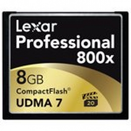 LEXAR 8 GB PROFESSIONAL 800X CF [Item Discontinued]