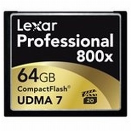 LEXAR 64 GB PROFESSIONAL 800X CF [Item Discontinued]