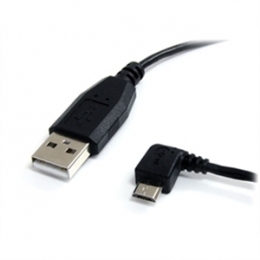StarTech Cable UUSBHAUB1LA 1feet Micro USB Cable A to Left Angle Micro B Retail [Item Discontinued]