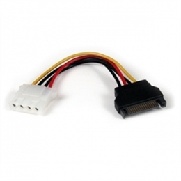 StarTech Accessory LP4SATAFM6IN 6inch SATA to LP4 Power Cable Adapter Female/Male Retail [Item Discontinued]