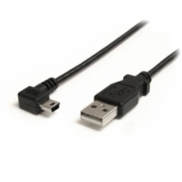 StarTech Cable USB2HABM6RA 6feet Mini USB Cable A to Right Angle Mini B Retail [Item Discontinued]
