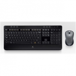Logitech Keyboard/Mouse 920-002553 Wireless Combo MK520 2.4GHz Black Retail [Item Discontinued]