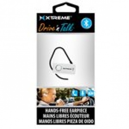 XTREME BLACK HANDS-FREE MONO EARPIECE WHITE [Item Discontinued]
