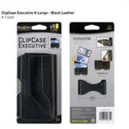 EXECUTIVE SERIES LEATHER HOLSTER XX-LARGE HORIZONTAL  - BLACK [Item Discontinued]