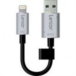 LEXAR * LJDC20m-64GBBNL JUMPDRIVE C20M  USB 3.0 (SMALL BLISTER) [Item Discontinued]