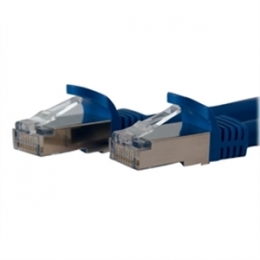 StarTech Cable C6ASPAT10BL 10feet Cat 6a Blue Shield Mold 10GB RJ45 STP Patch Retail [Item Discontinued]