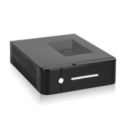 iStarUSA Case S-0512-DT Mini-ITX 1x3.5inch 1x5.25inch Bay 120W Black Retail [Item Discontinued]