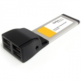 StarTech IO Card EC400USB 4Port Express Card Laptop USB2.0 Adapter Card Retail [Item Discontinued]