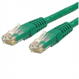 StarTech Cable C6PATCH1GN 1feet Cat6 Green Molded RJ45 UTP GbE Patch Cable/Cord Retail [Item Discontinued]