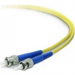 Belkin Cable F2F80200-01M Duplex Fiber Optic ST/ST 8.3/125 Yellow [Item Discontinued]