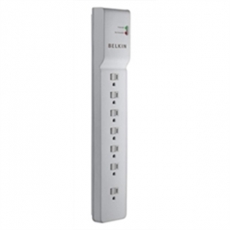 Belkin Power Supply BE107000-06-CM 7 Outlet Home Office Surge Protector 6feet Cord Retail [Item Discontinued]