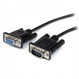 StarTech Cable MXT10050CMBK 0.5m Straight Through Serial DB9 RS232 Male/Female Retail [Item Discontinued]