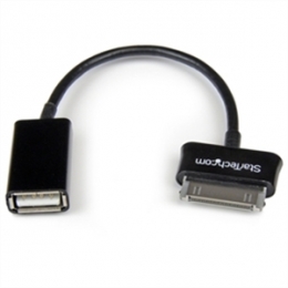 StarTech Cable SDCOTG 6in USB OTG Adapter Cable for Samsung Galaxy Tab Black Retail [Item Discontinued]