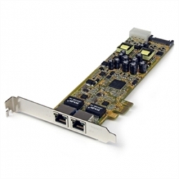 StarTech Network ST2000PEXPSE 2Port Gigabit Ethernet PCI Express Network Card Adapter Retail [Item Discontinued]