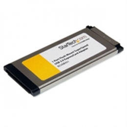 StarTech IO Card ECUSB3S11 1Port ExpressCard SuperSpeed USB 3.0 Adapter Retail [Item Discontinued]