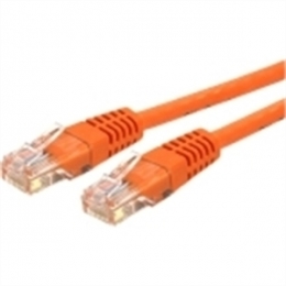 StarTech Cable C6PATCH6OR 6feet Cat6 Molded RJ45 UTP Gigabit Patch Orange Retail [Item Discontinued]