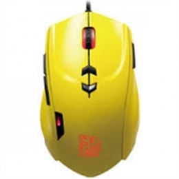 Thermaltake Mouse MO-TRN006DTN THERON Laser Gaming 5600dpi Yellow Retail [Item Discontinued]