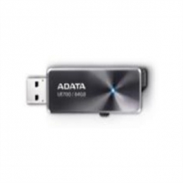 A-DATA Memory AUE700-64G-CBK 64GB USB3.0 Flash Drive UE700 R240/W130 Black Retai [Item Discontinued]