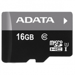A-DATA Memory Flash AUSDH16GUICL10-RA1 16GB MicroSDHC Premier UHS-I CL10 Retail [Item Discontinued]