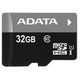 A-DATA Memory Flash AUSDH32GUICL10-RA1 32GB MicroSDHC Premier UHS-I CL10 Retail [Item Discontinued]