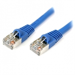 StarTech Cable S45PATCH3BL 3feet Cat5e Blue Snagless Shielded RJ45 F/UTP Patch Cable Retail [Item Discontinued]