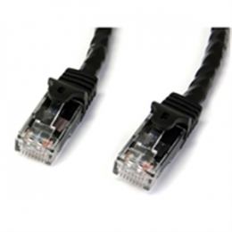 Startech Cable N6PATCH3BK 3feet Cat6 Gigabit Snagless RJ45 UTP Patch Cable Black Retail [Item Discontinued]