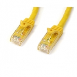 Startech Cable N6PATCH3YL 3feet Gigabit Snagless RJ45 UTP Cat6 Patch Cable Yellow Retail [Item Discontinued]