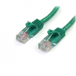 StarTech Cable 45PATCH3GN 3feet Cat5e Green Snagless RJ45 UTP Patch Cable Retail [Item Discontinued]