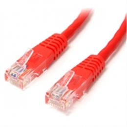 StarTech Cable M45PATCH3RD 3feet Cat5e Red Molded RJ45 UTP Patch Cable Retail [Item Discontinued]