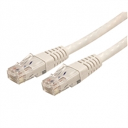 StarTech Cable C6PATCH1WH 1feet Cat6 White Molded RJ45 UTP Gigabit Patch Cable Retail [Item Discontinued]