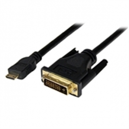 StarTech Cable HDCDVIMM3M 3m Mini HDMI to DVI-D Cable Male/Male Black Retail [Item Discontinued]